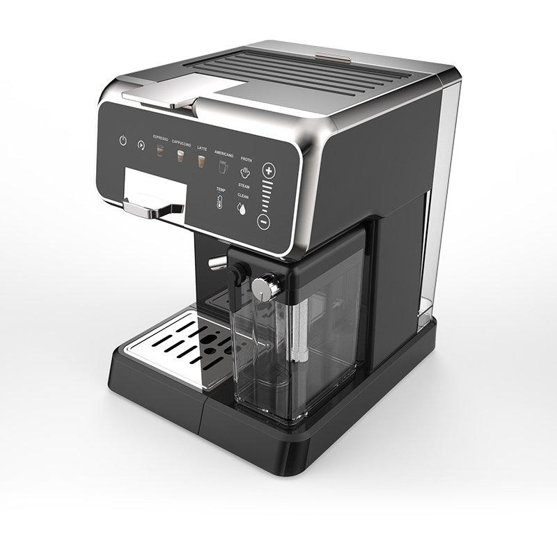 ES-408A Multi Capsule Coffee Machine with Auto Milk Frother and Steam function